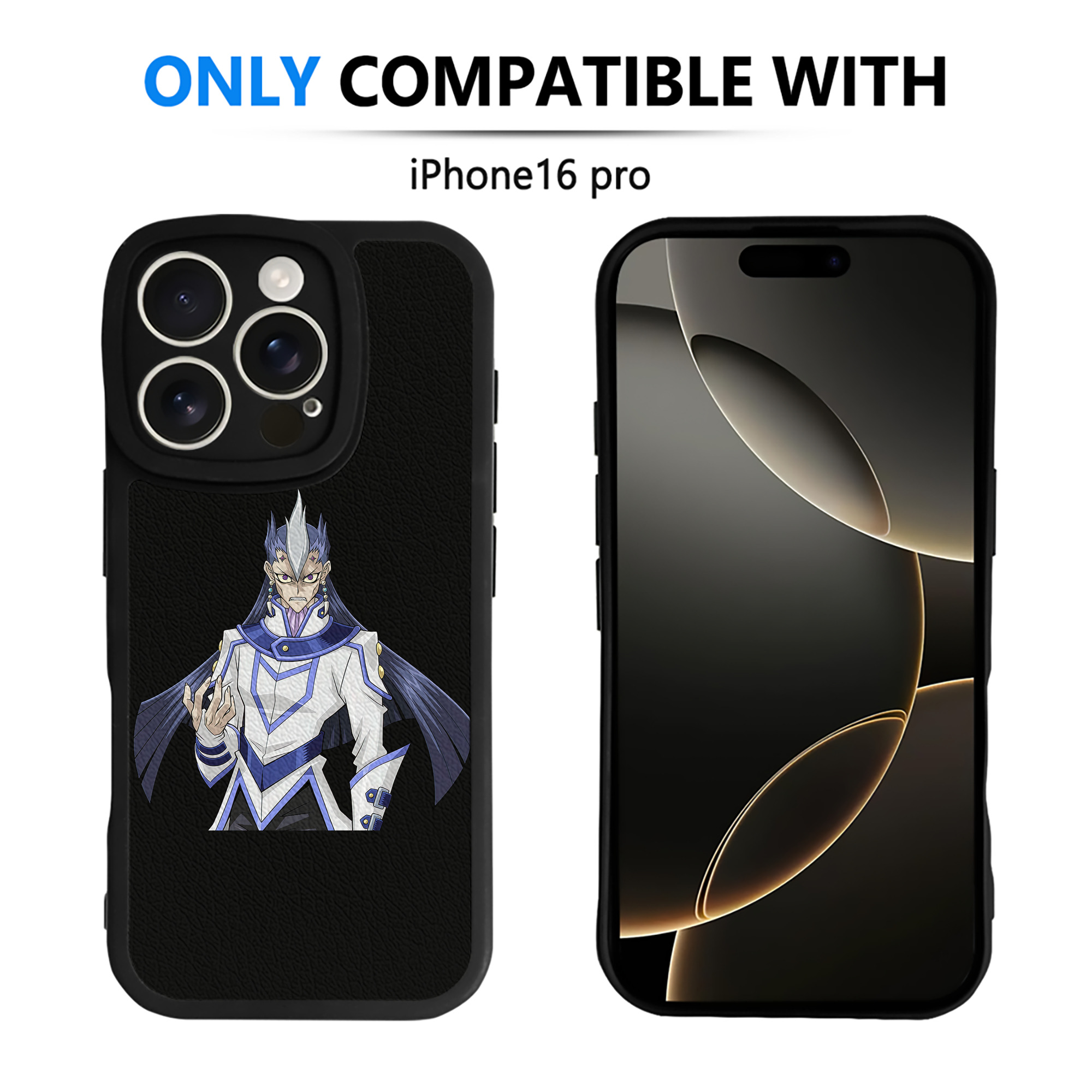遊☆戯☆王 Yu-Gi-Oh! 【iPhone 16シリーズ対応】シリコンスマホケース（レザー調） 材質：シリコン